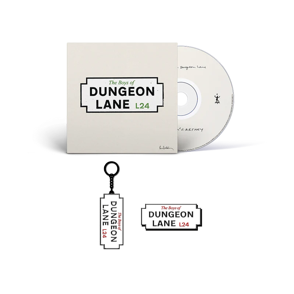 The Boys of Dungeon Lane - Green Cover CD, Keyring + Pin - Paul