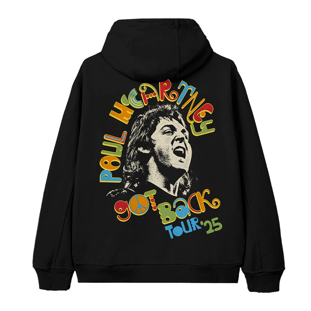 Paul McCartney - Got Back 2025 Peace Zip Hoodie