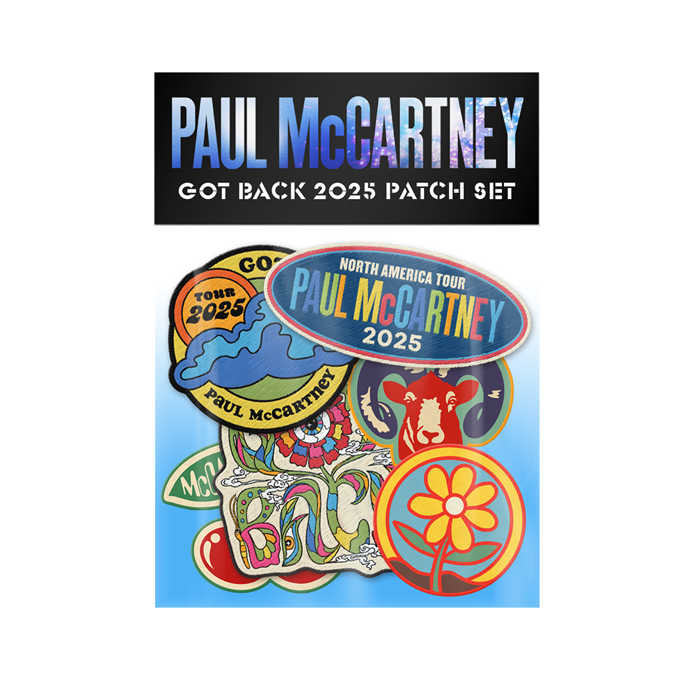Embroidered Paul McCartney And Wings Rock Band Patch - Approx 3 X 3.5 Inches - ThePatchGuy