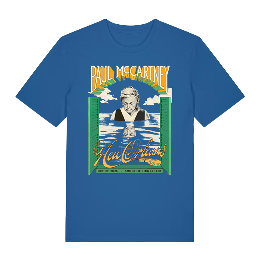 Paul McCartney - Got Back 2025 New Orleans Event T-Shirt
