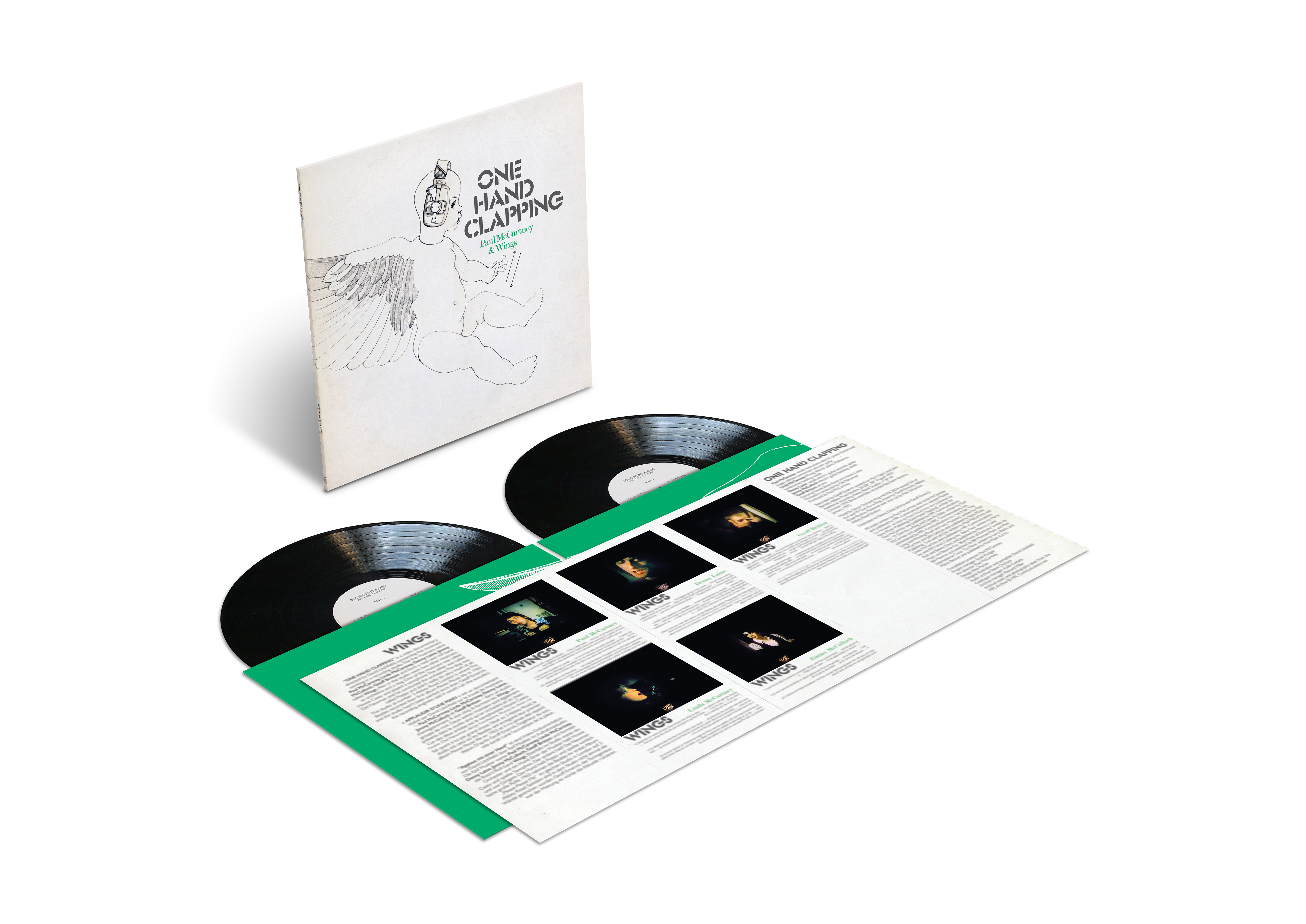 One Hand Clapping 2LP + T-Shirt