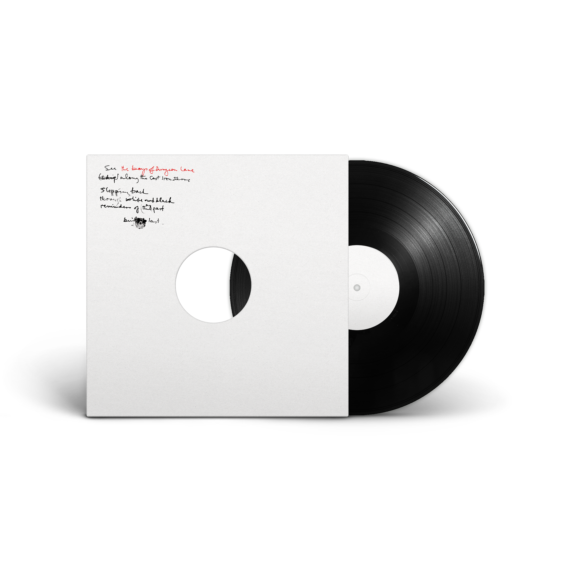 The Boys of Dungeon Lane - Third Man Records White Label LP - Paul