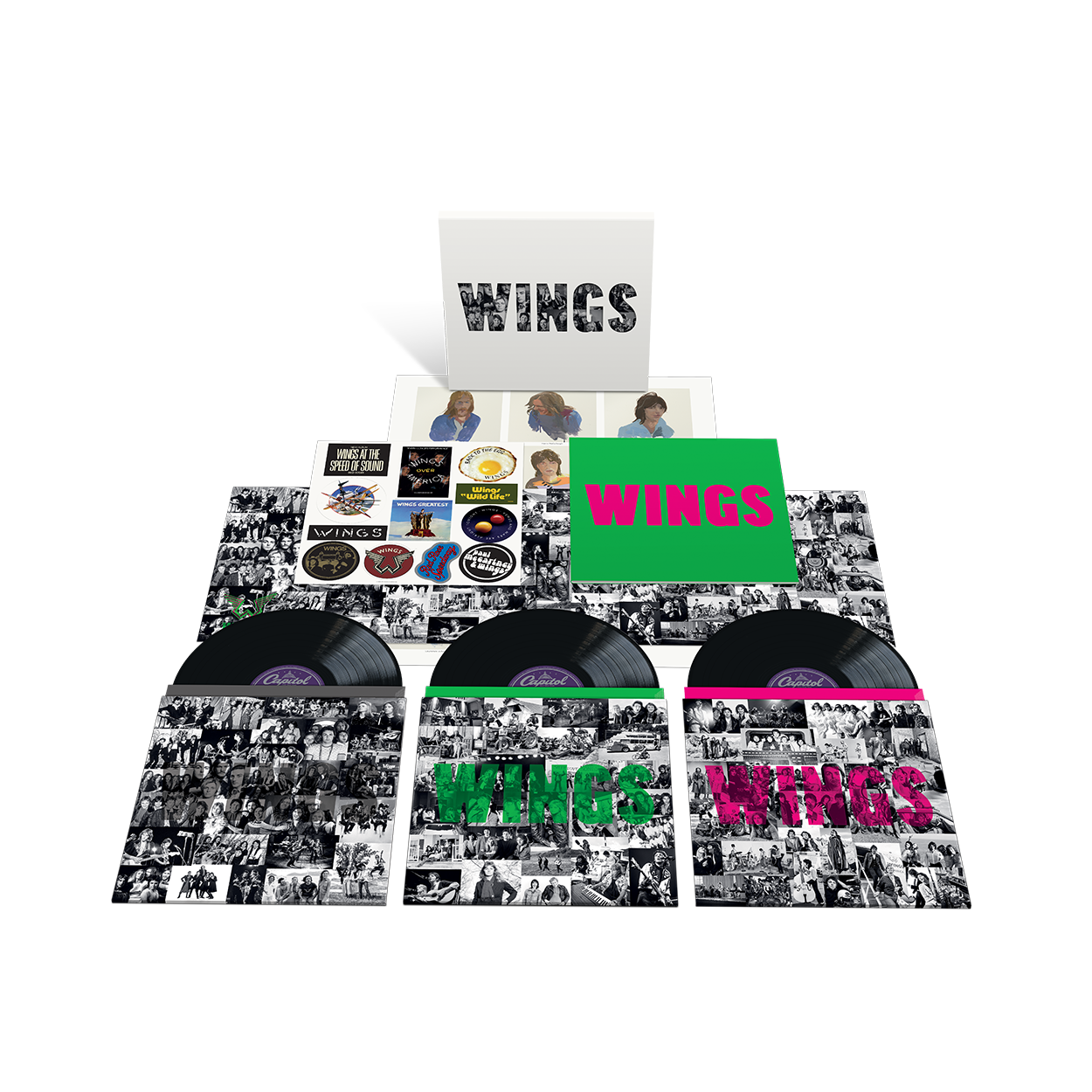 WINGS - 3LP Limited Edition Collection - Paul McCartney