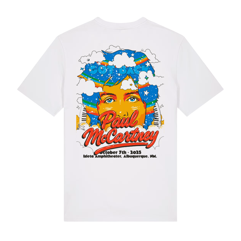 Paul McCartney - Got Back 2025 Albuquerque Event T-Shirt
