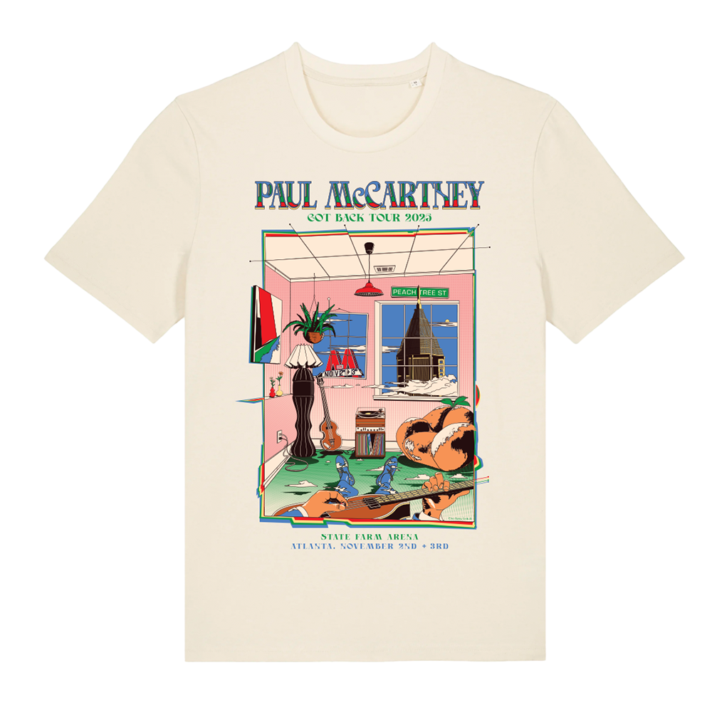 Paul McCartney - Got Back 2025 Atlanta Event T-Shirt