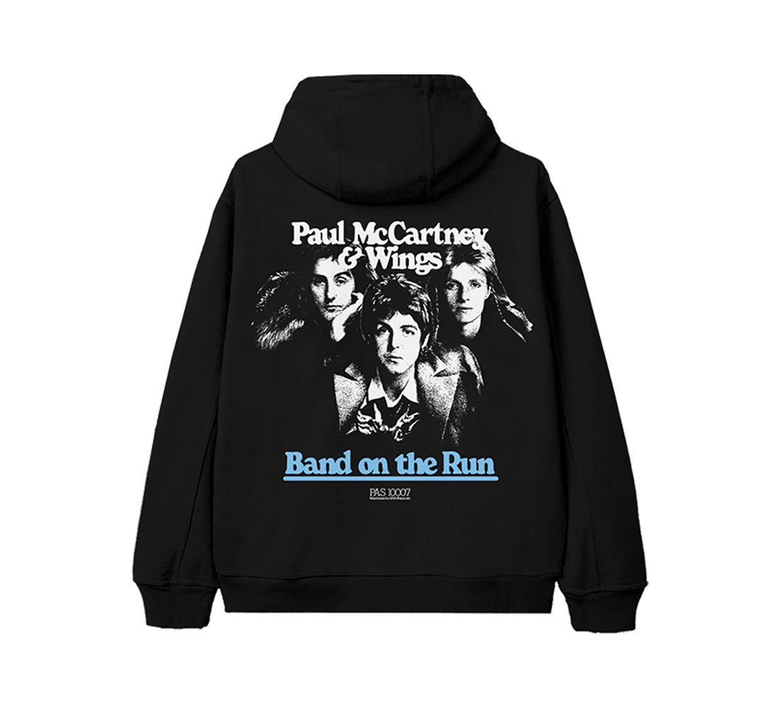 Paul McCartney - Band on the Run Photo Zip Hoodie