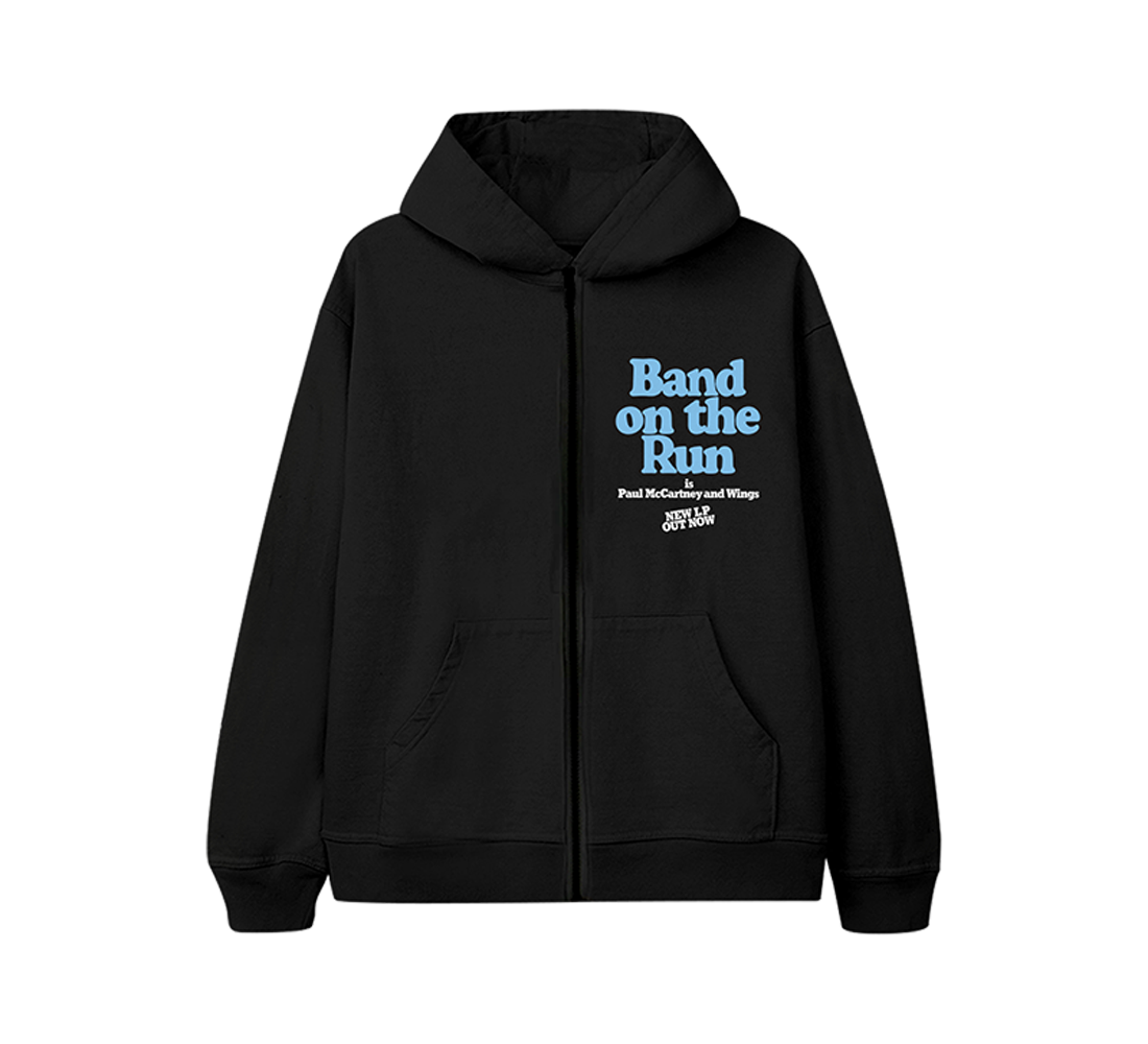 Paul McCartney - Band on the Run Photo Zip Hoodie