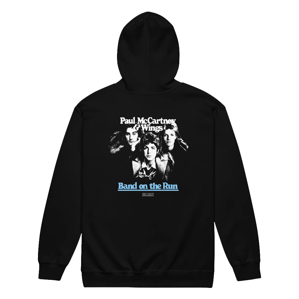 Paul McCartney - Band on the Run Photo Zip Hoodie