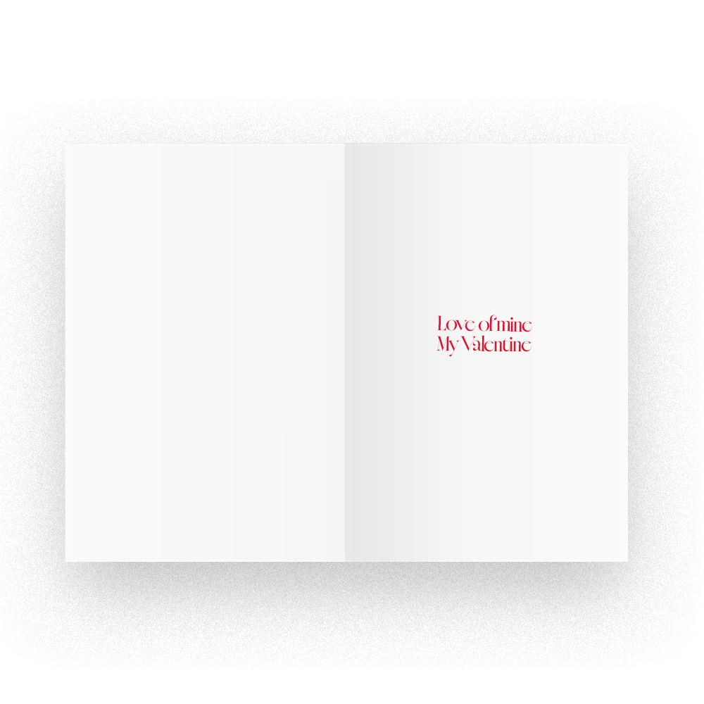 Paul McCartney - Be My Valentine Card