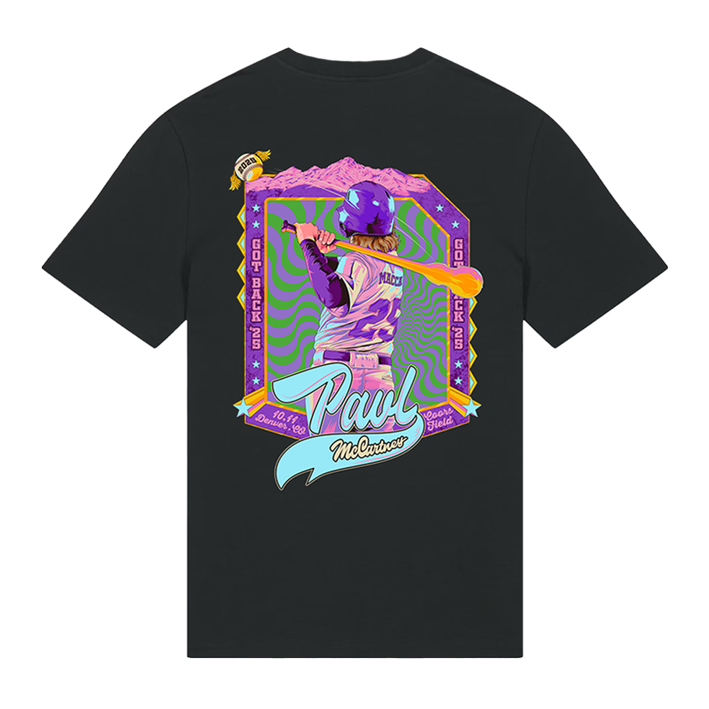Paul McCartney - Got Back 2025 Denver Event T-Shirt