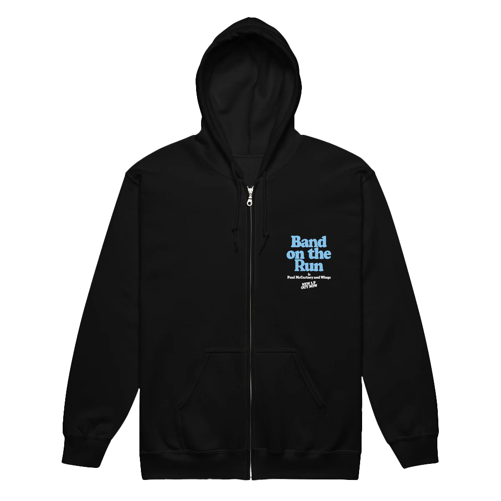 Paul McCartney - Band on the Run Photo Zip Hoodie