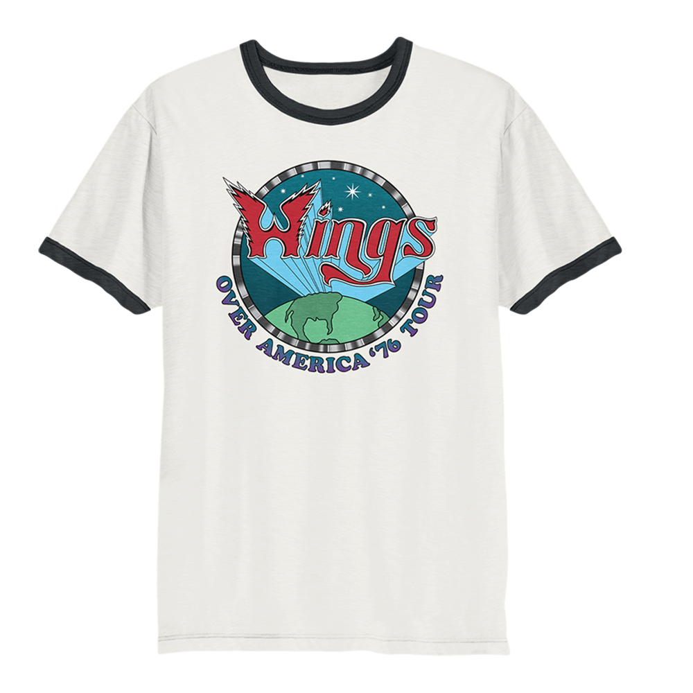 Paul McCartney - Wings Over America Ringer T-Shirt