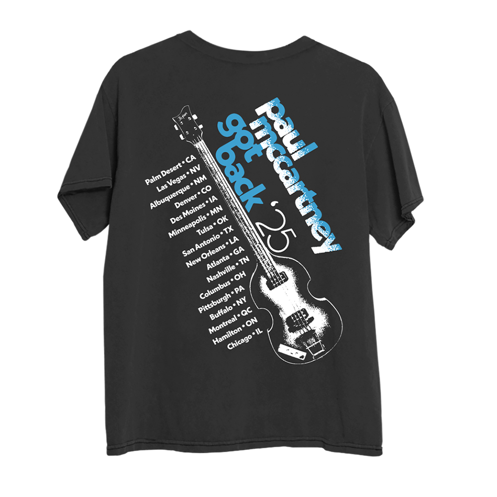 Paul McCartney - Got Back 2025 Tour T-Shirt