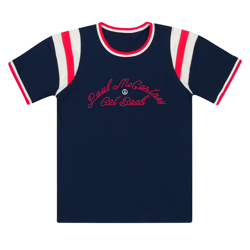 Paul McCartney - Got Back Chainstitch Ringer T-Shirt