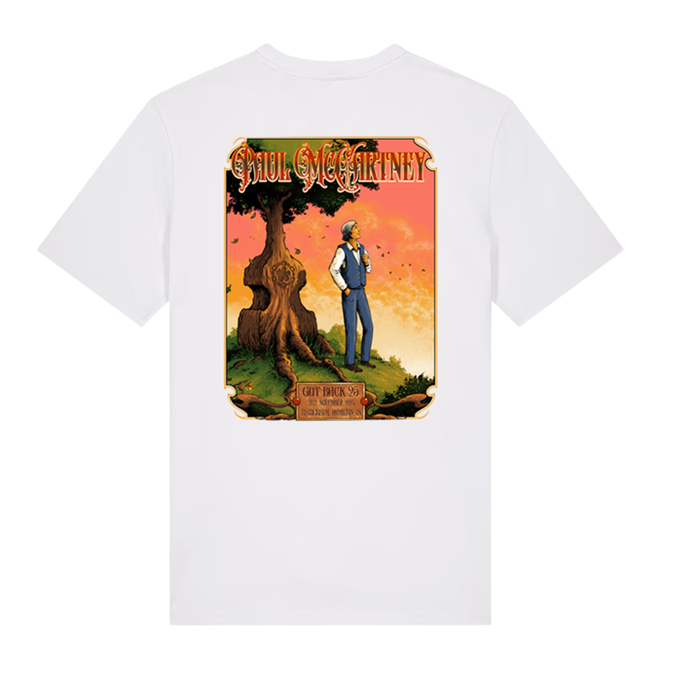 Paul McCartney - Got Back 2025 Hamilton Event T-Shirt