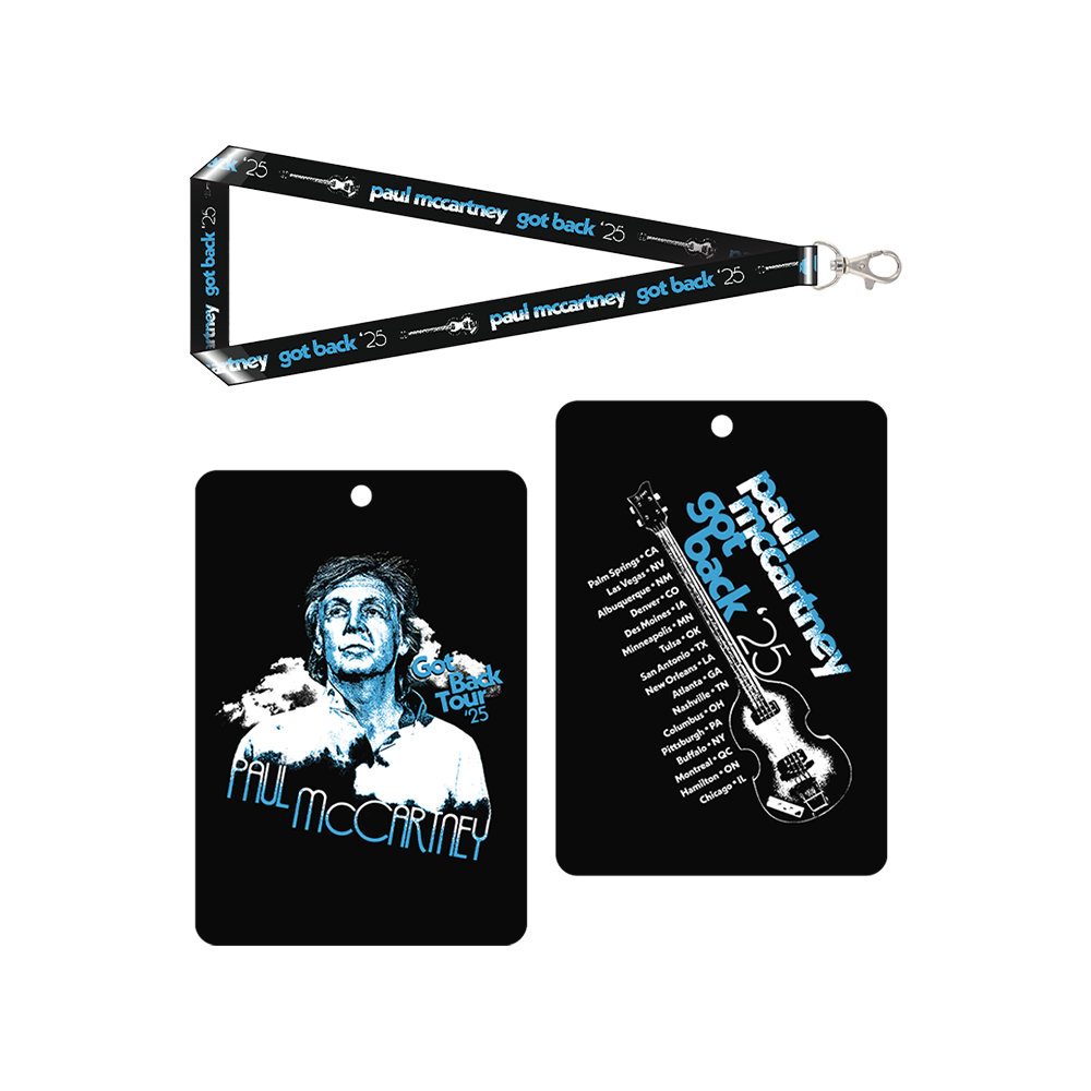 Paul McCartney - Got Back 2025 Tour Laminate