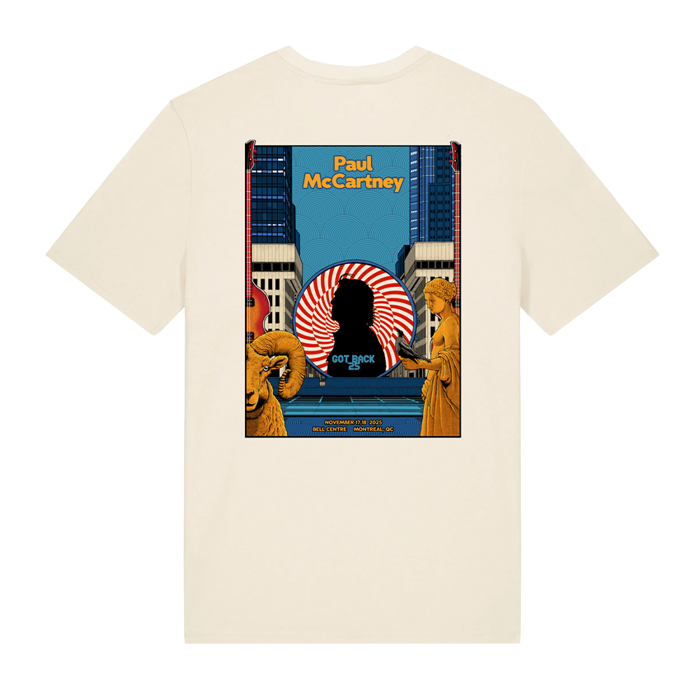 Paul McCartney - Got Back 2025 Montreal Event T-Shirt