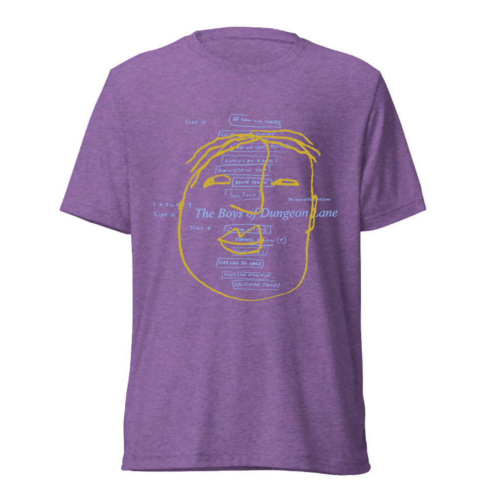 Paul McCartney - The Boys of Dungeon Lane (Special Edition) Purple T-Shirt