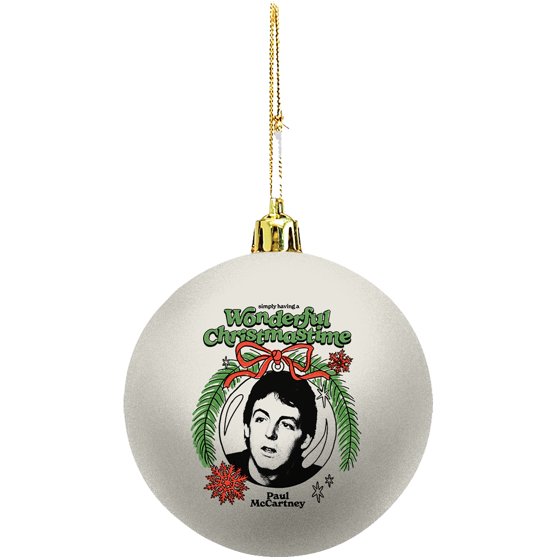 Paul McCartney - Wonderful Christmas Ornament
