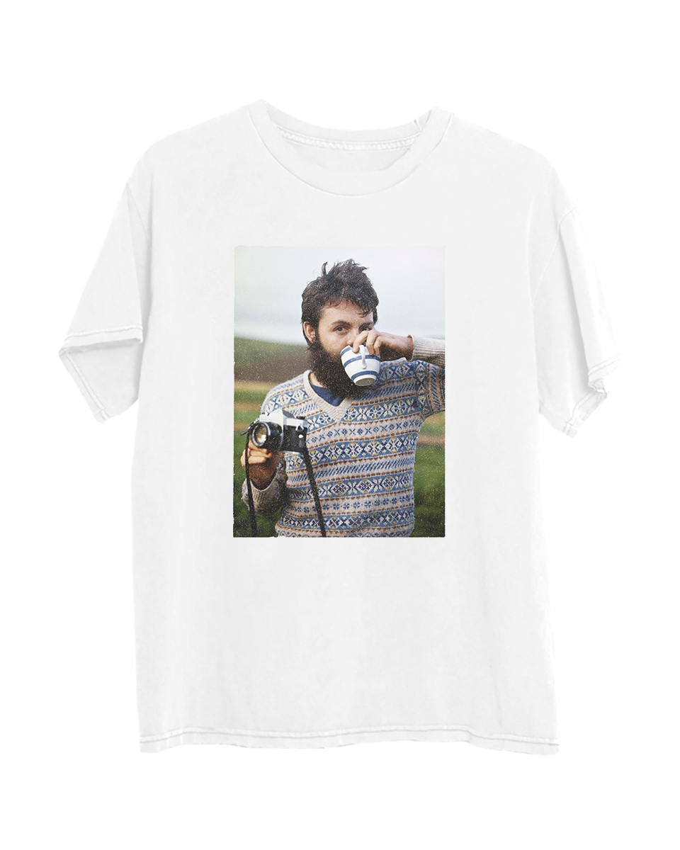 Paul McCartney - Paul Wearing Fair Isle T-Shirt