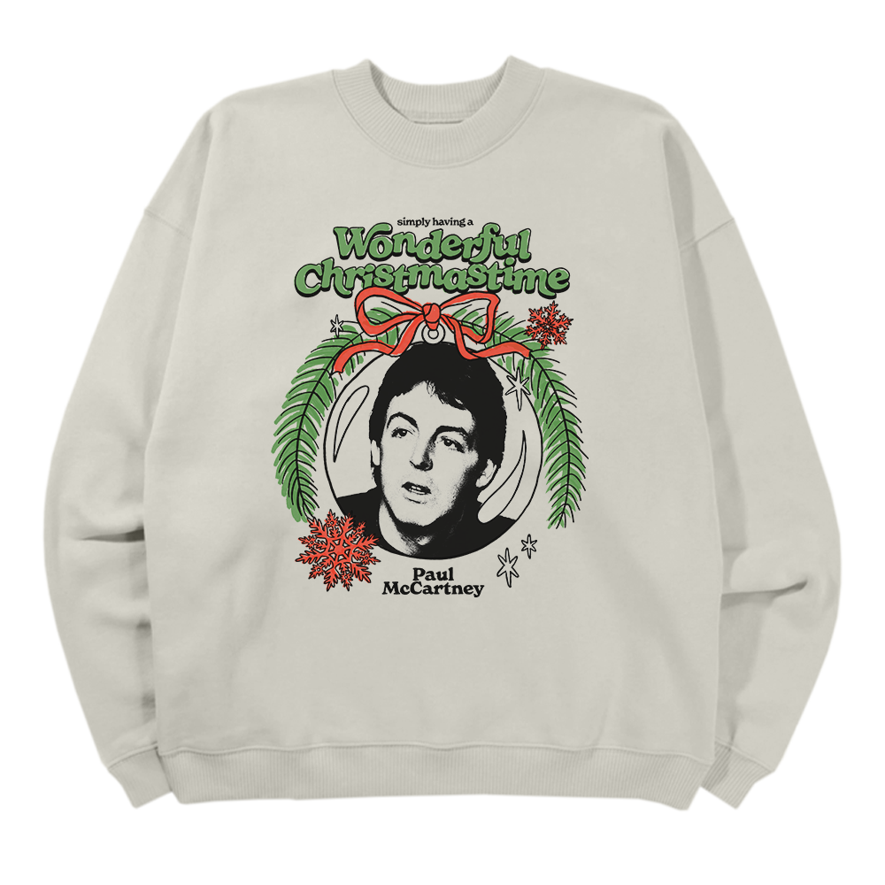 Paul McCartney - Wonderful Christmas Crewneck