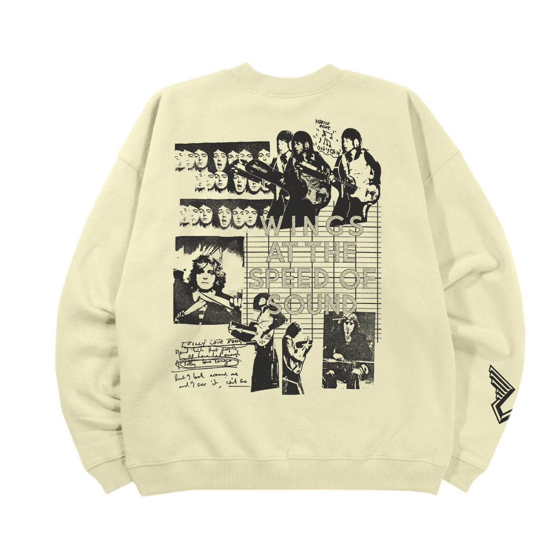 Paul McCartney - WINGS AT THE SPEED OF SOUND ALBUM SWEATSHIRT