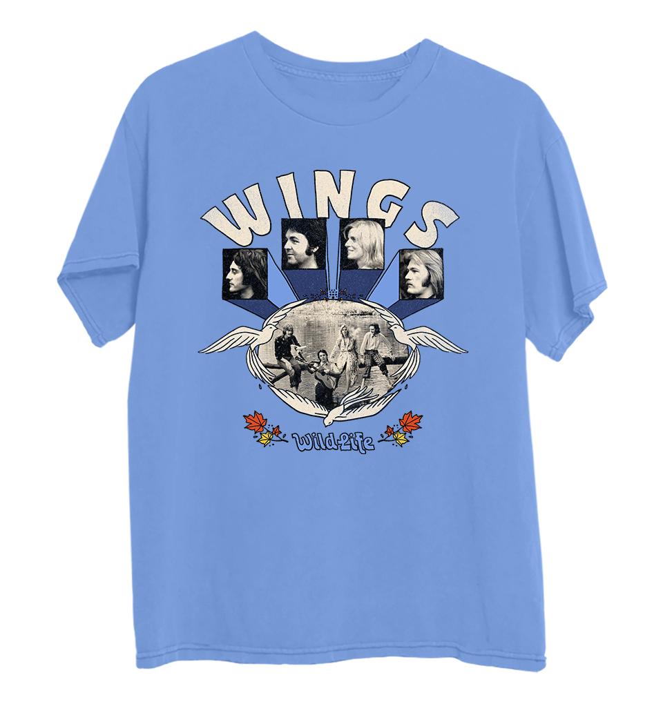 Paul McCartney  - Wild Life Logo Graphic T-Shirt