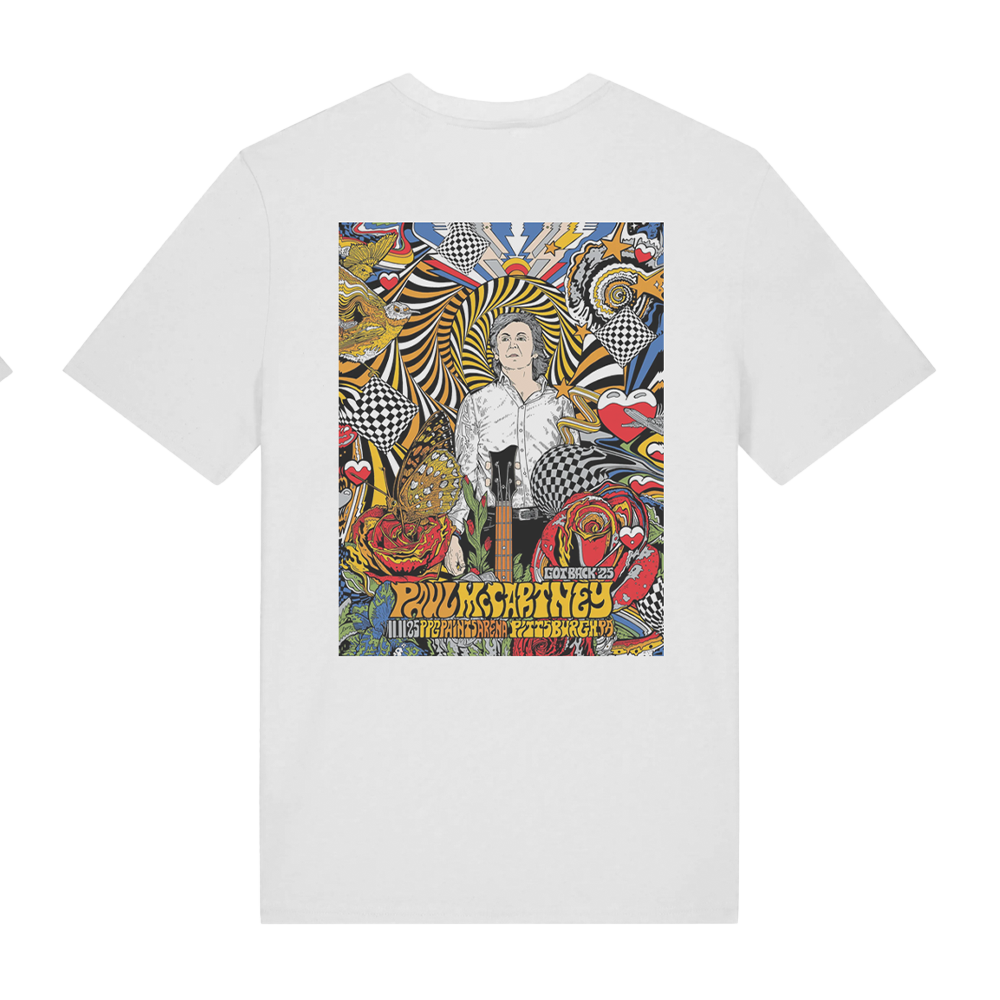 Paul McCartney  - Got Back 2025 Pittsburgh Event T-Shirt