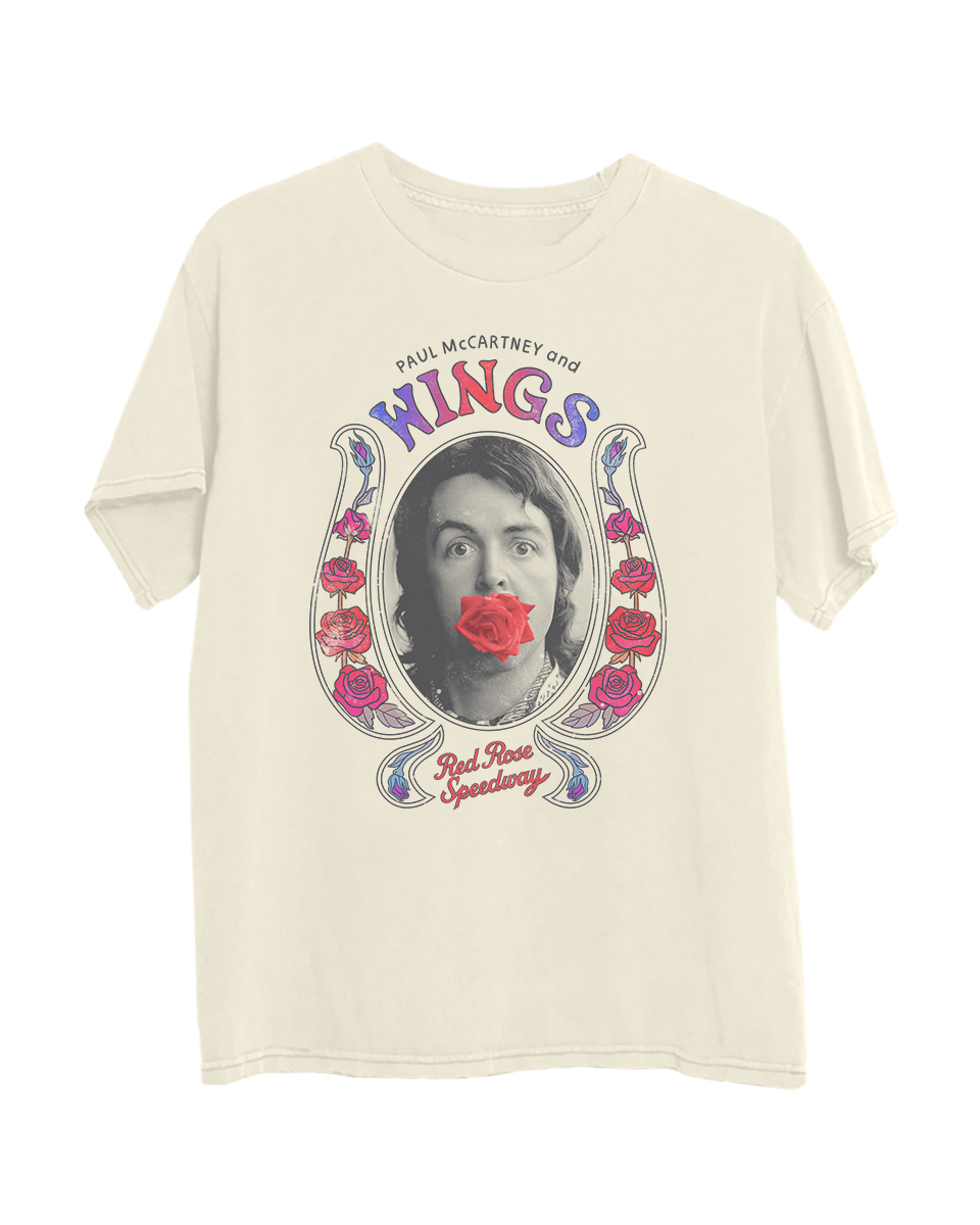 Paul McCartney  - Red Rose Speedway Photo T-Shirt