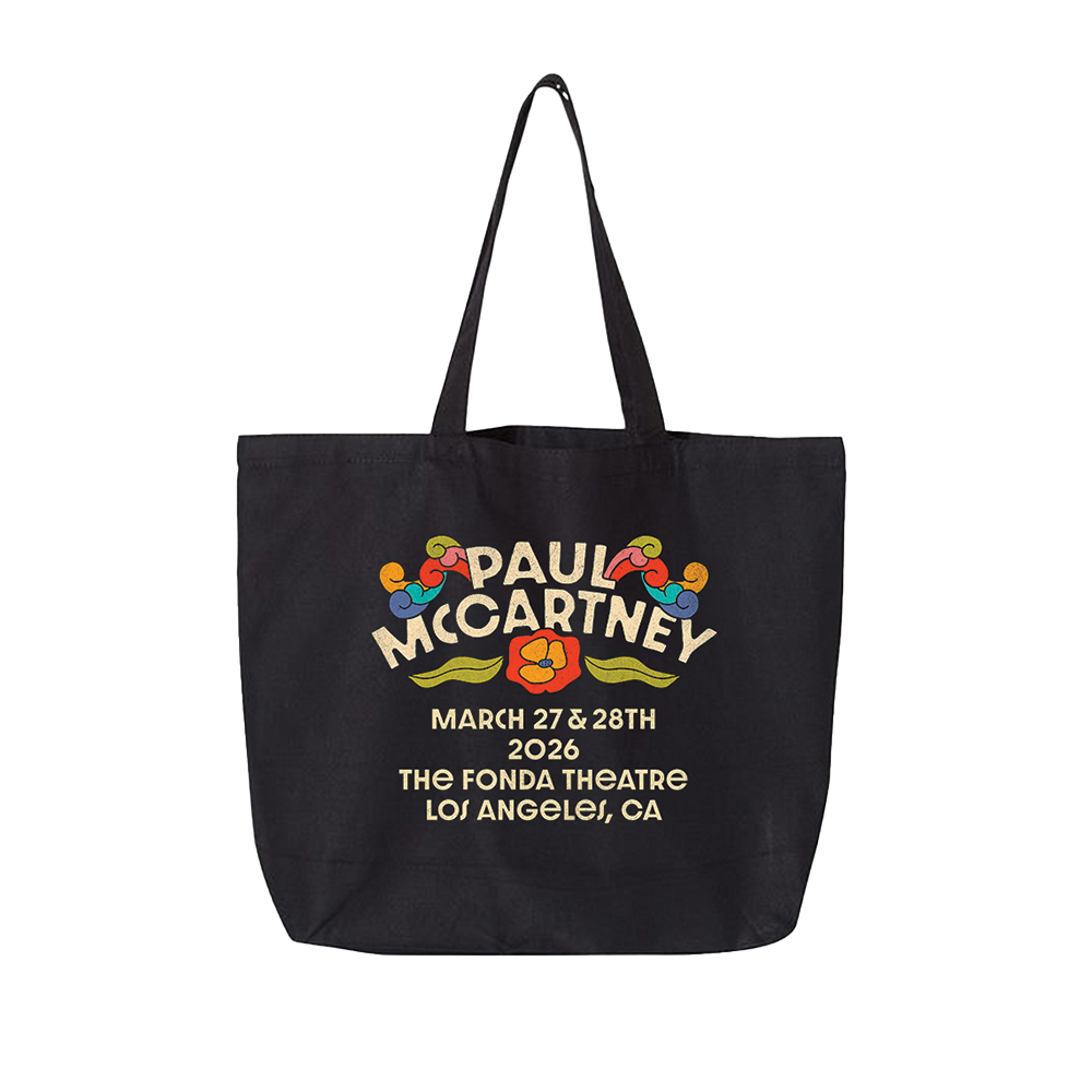 Paul McCartney  - Paul McCartney Rocks the Fonda 2026 Event Tote Bag