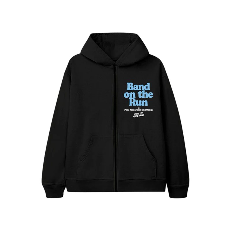 Paul McCartney - Band on the Run Photo Zip Hoodie