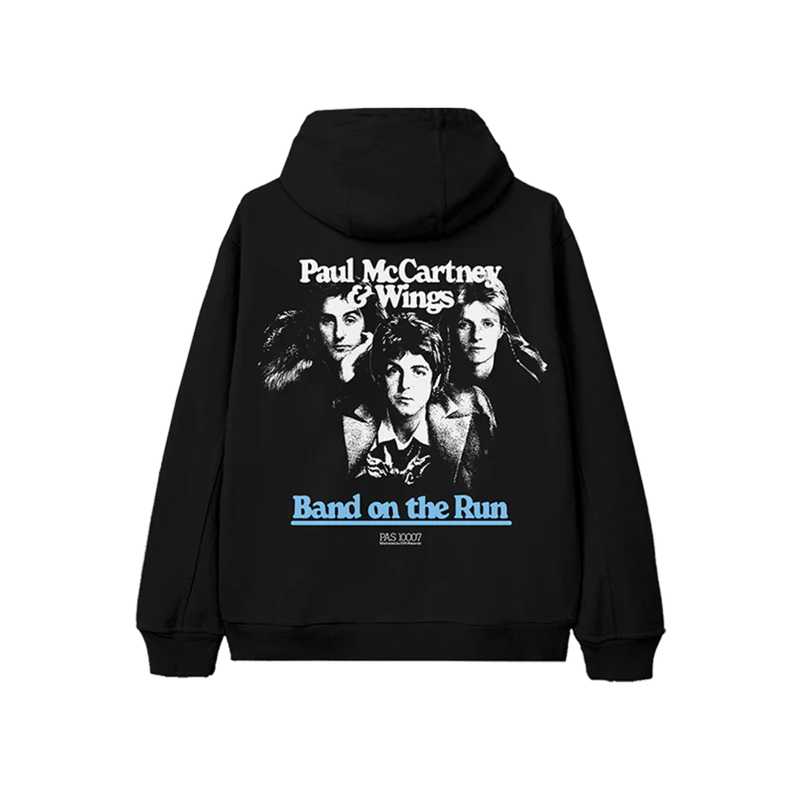 Paul McCartney - Band on the Run Photo Zip Hoodie