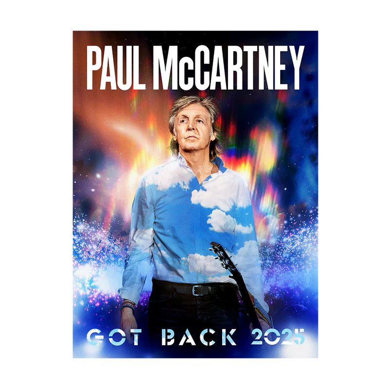 Paul McCartney - Got Back 2025 Admat Poster