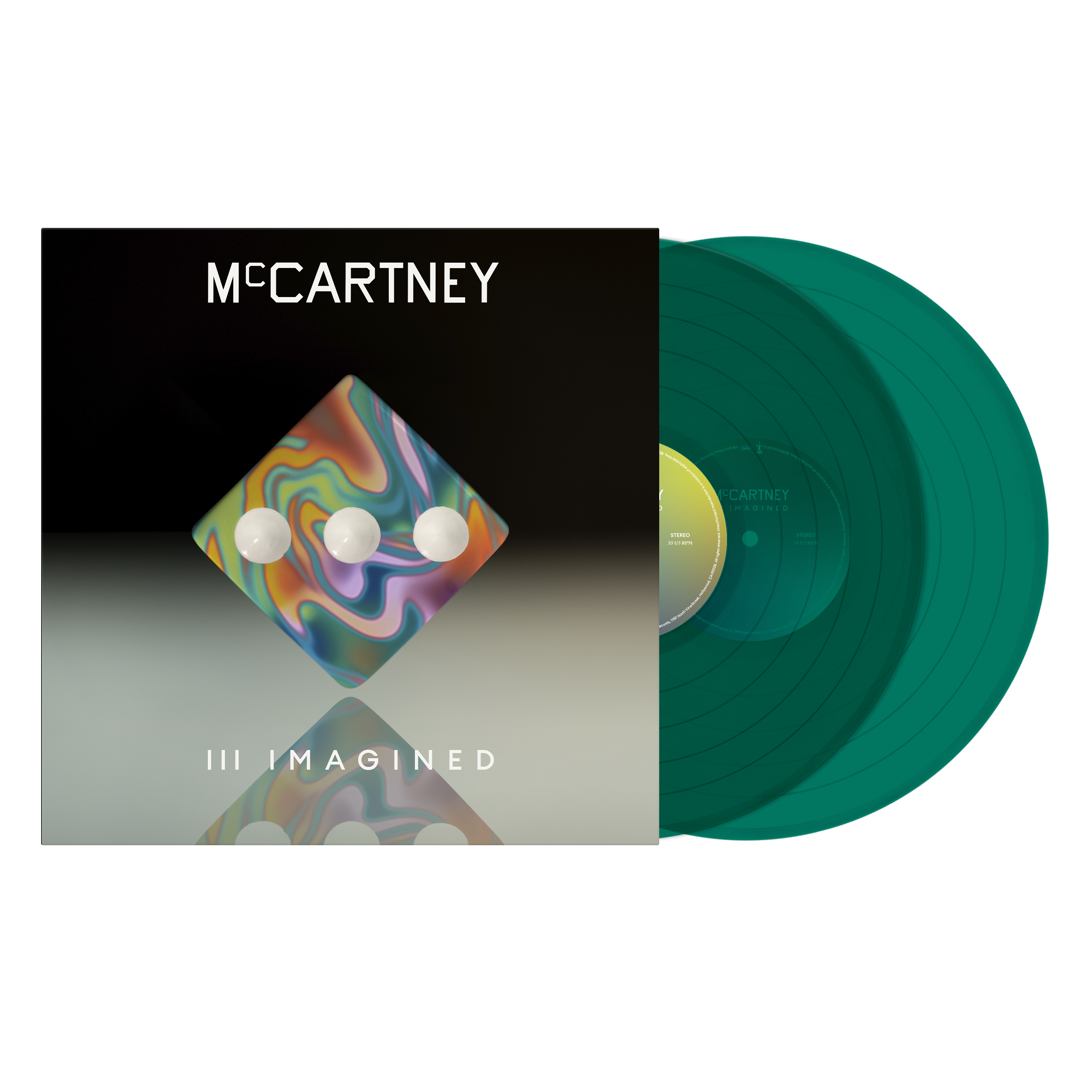 Paul McCartney - McCartney III Imagined: Limited Transparent Dark Green Vinyl 2LP