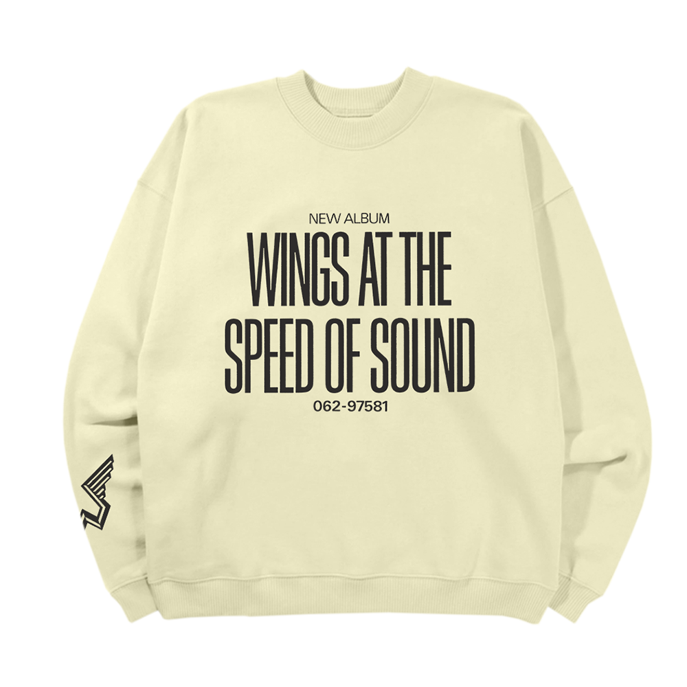Paul McCartney - WINGS AT THE SPEED OF SOUND ALBUM SWEATSHIRT