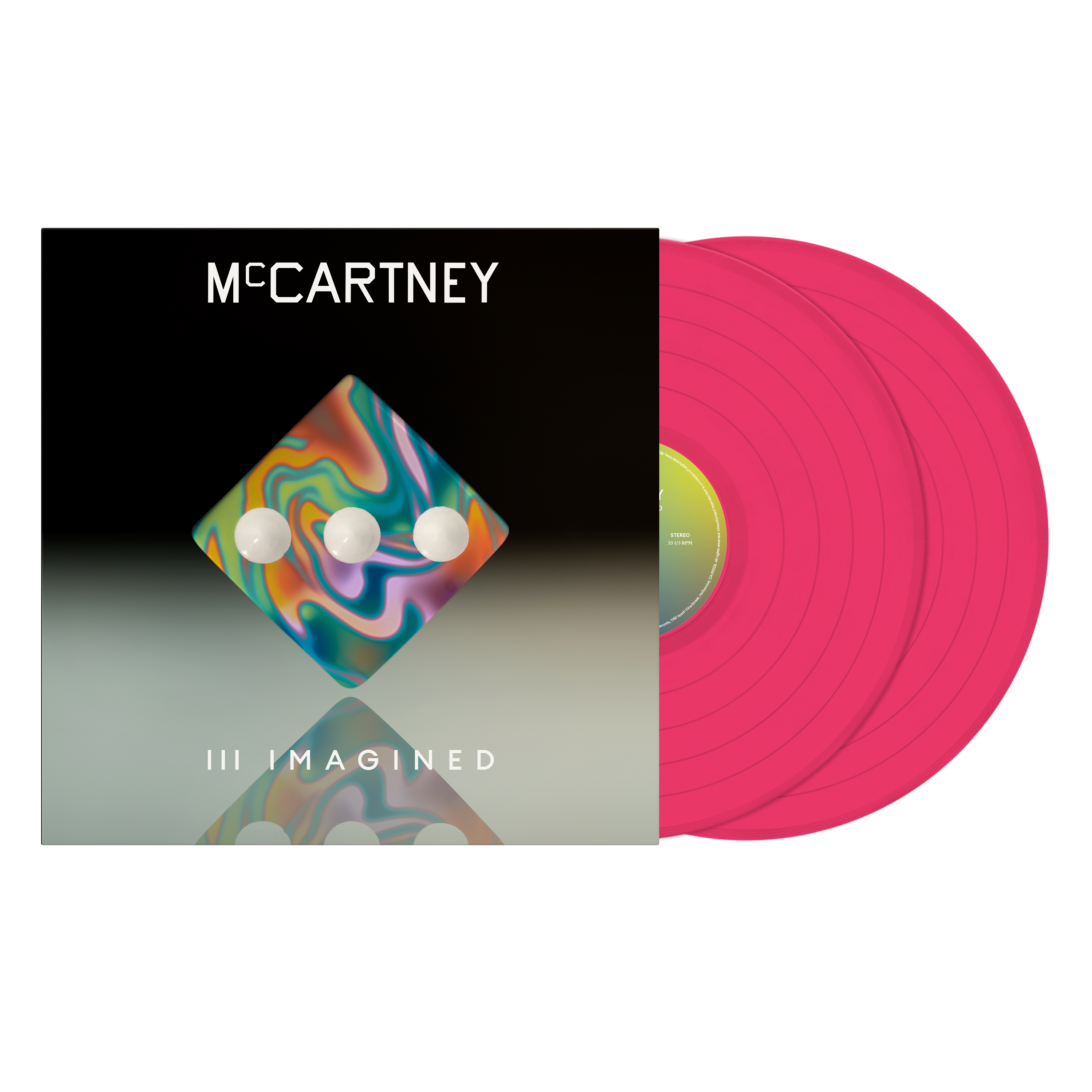Paul McCartney, Wings - Pink Vinyl - McCartney III Imagined